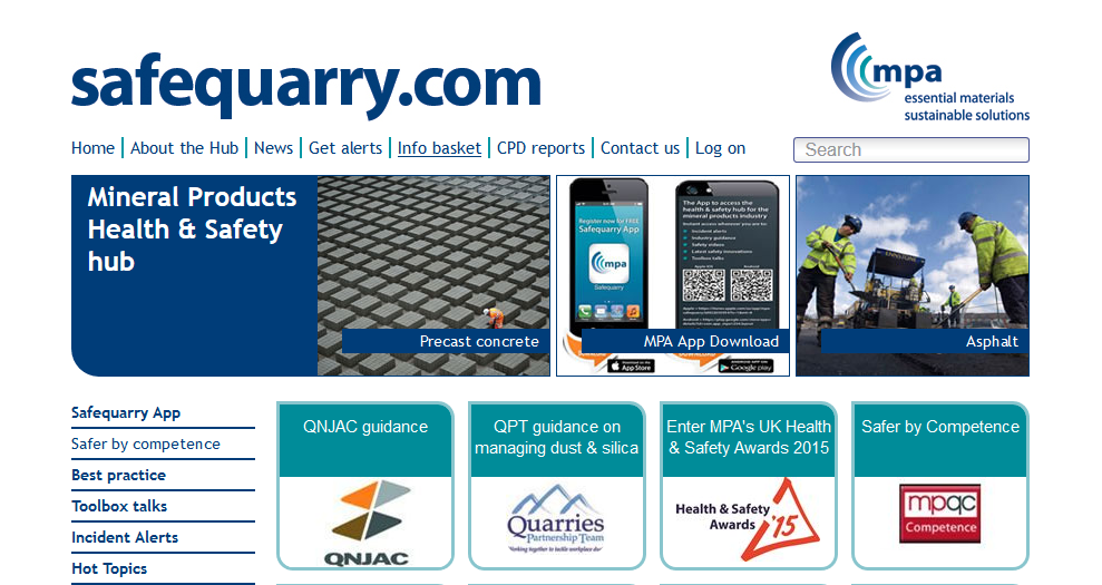 Membership site SafeQuarry