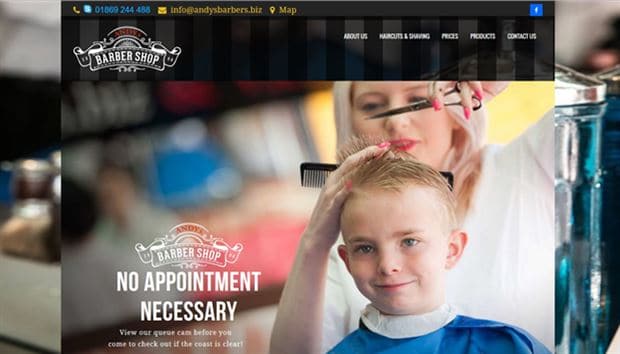 Andy barbers home page