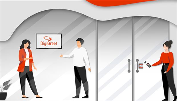 QR door entry